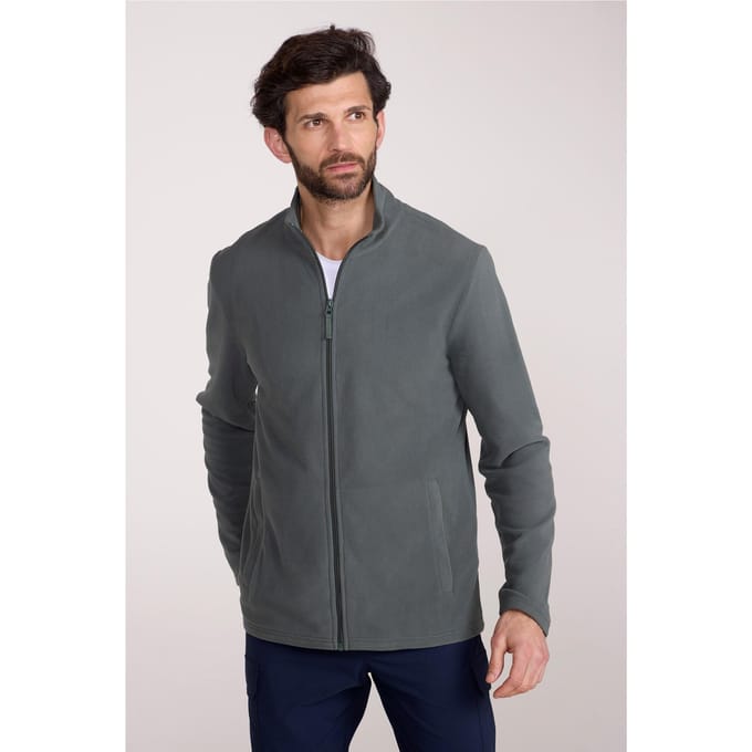 Mountain Warehouse Heren Camber Fleece Jas (Kaki Groen)
