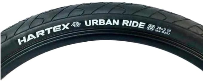 Hartex Urban Ride 700c X 35 Stevige Urbanband Zwart 700C x 35