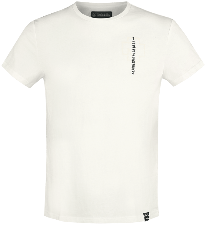 Rammstein T-shirt - Sonne - M - wit