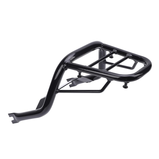 Motorfiets Achterbagagedrager Extra Opbergruimte Stabiele Ondersteuning voor Monkey 125 2018 tot 2024 black