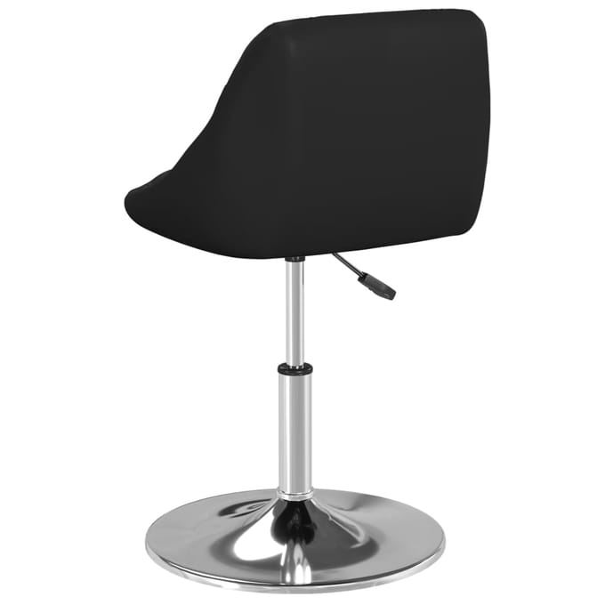 vidaXL - Barkruk - kunstleer - zwart