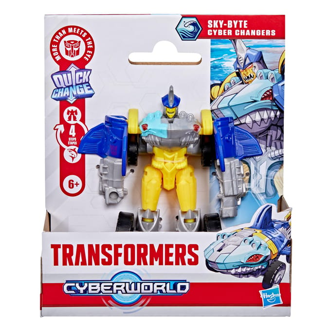 Tra Cyberworld Cyber Changers Ast - G1042 - Cyber Changers - Dinobot Snarl