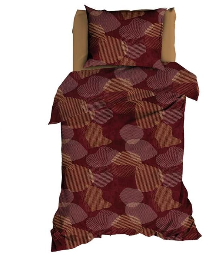 Satin d'Or Bionic Dekbedovertrek - Eenpersoons - 140x200/220 cm - Magenta