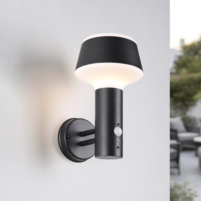 Industriële wandlamp met sensor - Max