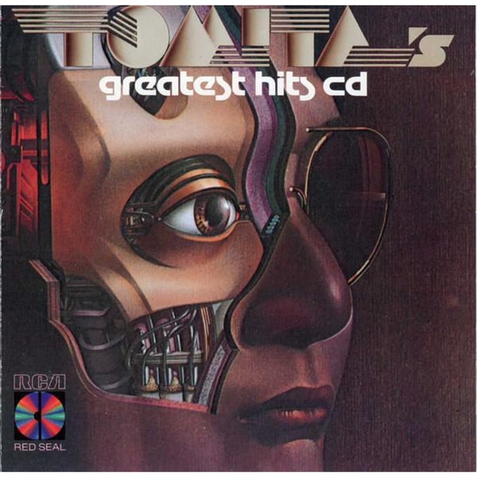 CD TOMITA  Tomita's Grootste Hits CD 56602RC RCA 1986 VS Dans  Elektronica Gebruikt brown
