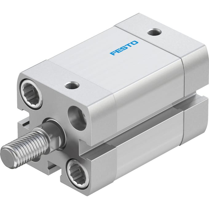 Festo Compacte Cilinder 20mm Boring 20mm Slag ISO 21287 Dubbelwerkend - 577168 - P2BTX