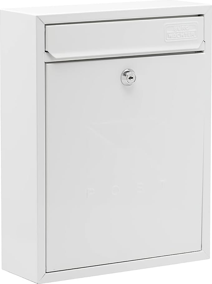 Brievenbus compact wit - Sterling MB05