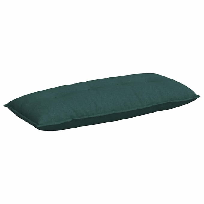 vidaXL - Rugkussen - Donkergroen - 120 - x - 50 - x - 19 - cm - Stof