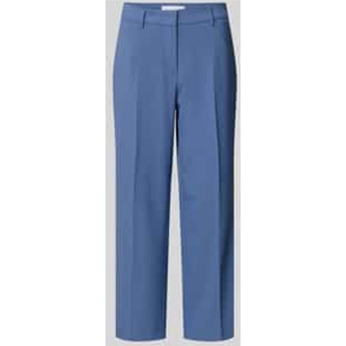 Wide fit stoffen broek met viscose Model 'Olessa'