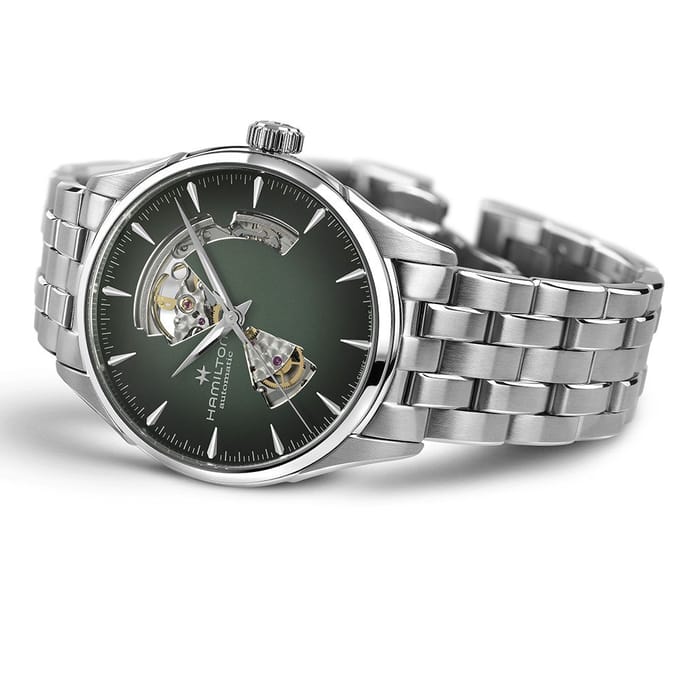 Hamilton Open Heart H32705160 Jazzmaster Open Heart Horloge