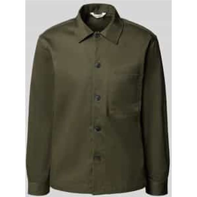 Regular fit overhemdjack van puur katoen, model 'TATE'