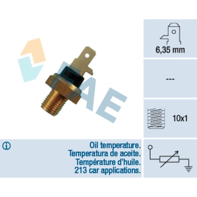 Temperatuursensor FAE 31610