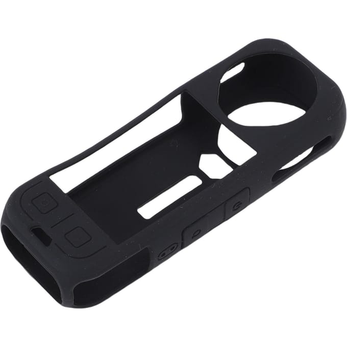 Siliconen Hoes Geschikt voor Insta360 X5 Eenvoudig te Demonteren Krasbestendig Actiecamera Beschermhoes Cover black