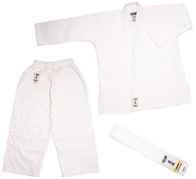 StormCloud Hajime Collectie - Judogi voor Kinderen - Wit - Inclusief Witte Band