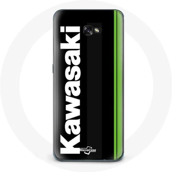 Hoesje - Kawasaki - Samsung Galaxy A3 2017 - Flexibel - Zwart - Bescherming