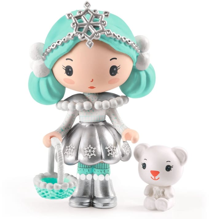 Djeco speelgoedfiguur Tinyly Neige & Nours - fantasie speelset.