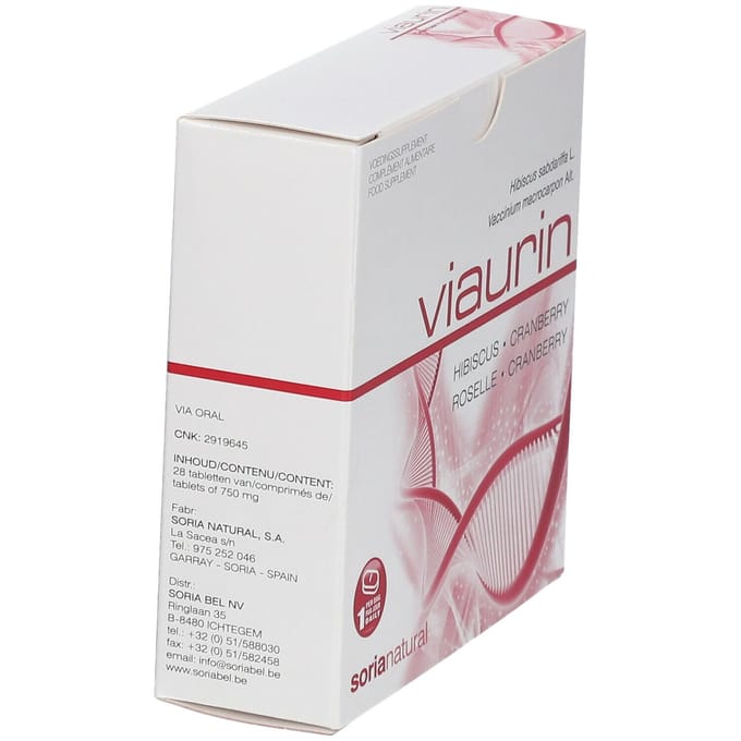 Soria Viaurin Urinaire Functie 28 Tabletten