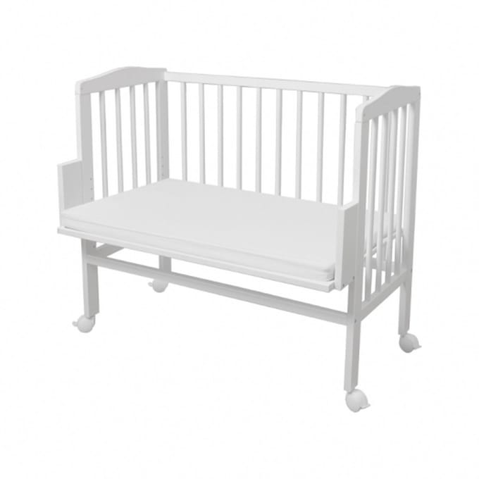 Waldin co sleeper/ wieg 2 in 1 wit