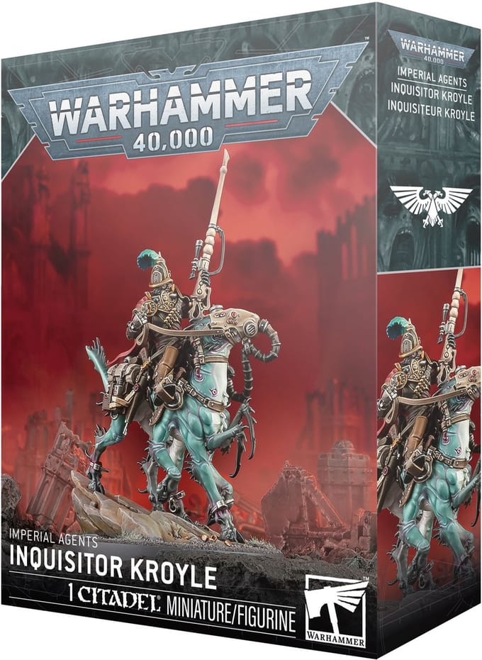 Beeldje Games Workshop Warhammer 40k - Agents Imperiaux Inquisiteur Kroyle