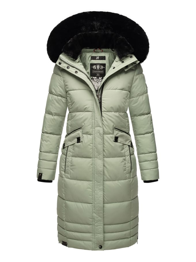 Navahoo Dames Winterjas Fahmiyaa – Lang, Warm & Functioneel met Capuchon