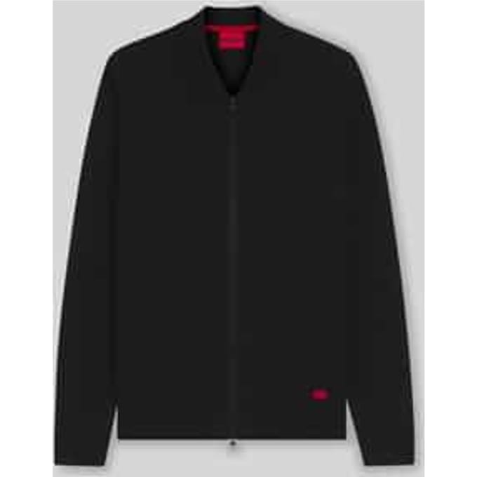 Regular fit gebreid jack van puur katoen, model 'SAN JAQUE-C'
