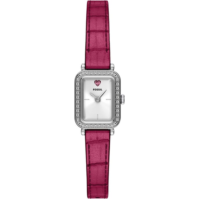 FOSSIL ES5466 Vrouwen Horloge 18 mm - Roze