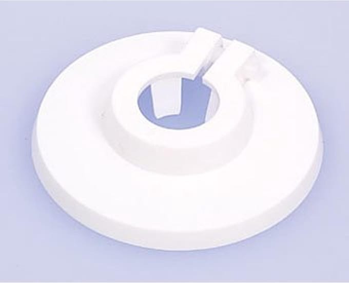 Flamco RKW CV-buisrozet 1/4"-14mm kunststof wit