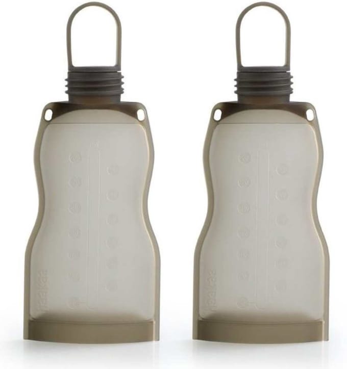 Haakaa - Silicone Milk Storage Bags - 260ml - 2 pcs