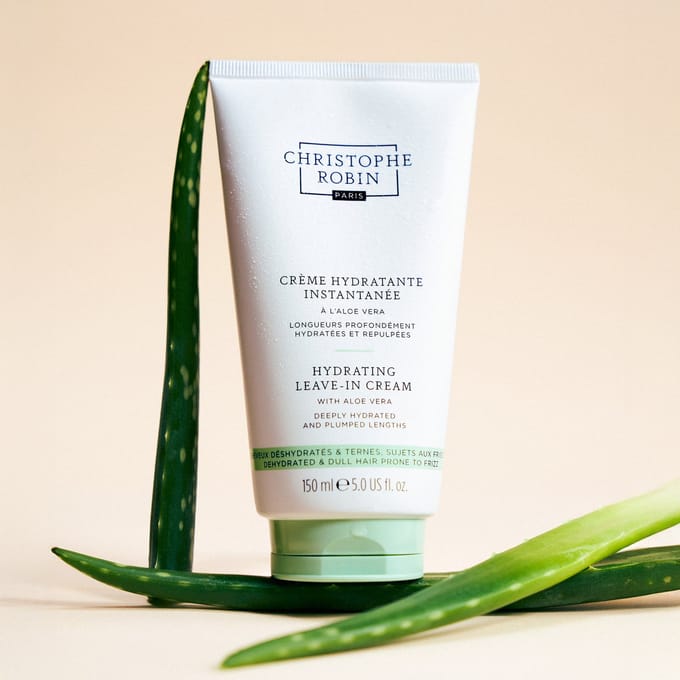 CHRISTOPHE ROBIN Instant vochtinbrengende crème met aloë vera 150 Schuim