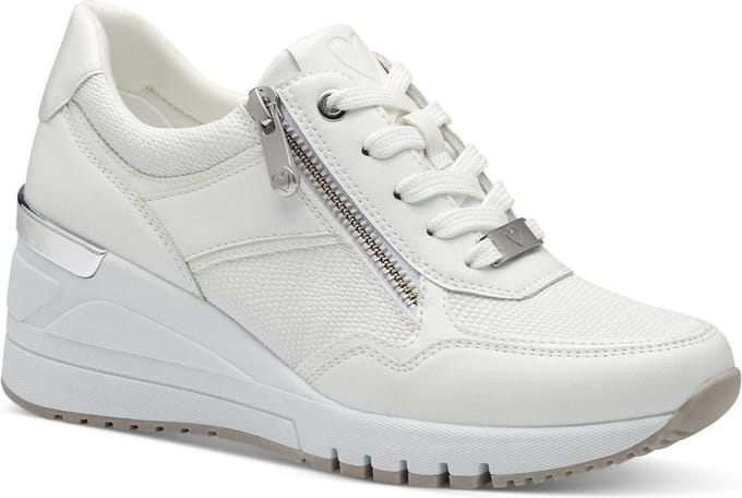Marco Tozzi Dames Sneaker 2-23743-42 100 F-breedte Maat: 41 EU