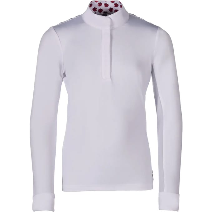 Wedstrijdpolo voor meisjes HKM Kids Hunter Langarm