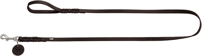 Hunter Hondenriem Solid Education Bruin 200 cm x 11 mm
