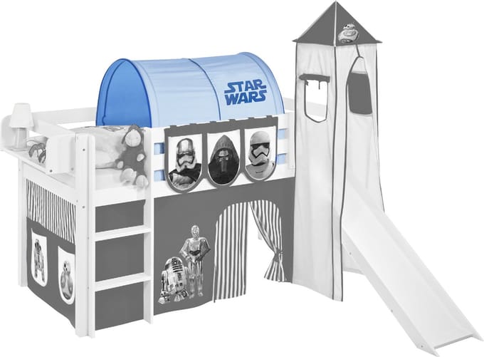 Tunnel Star Wars Blauw voor halfhoogslaper