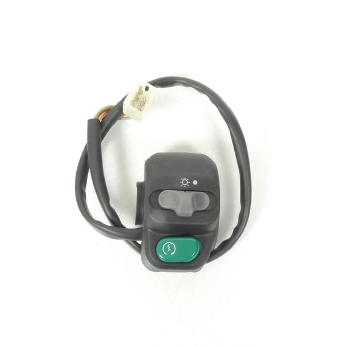 Partie avant Commodo droit pour scooter Peugeot 50 Elyseo 754632 Vert Neuf
