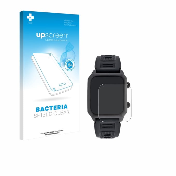 upscreen - Screenprotector voor Watchmark Kardiowatch FOCUS - Folie Beschermfolie transparant antibacterieel