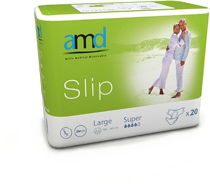 AMD Slip Super Large - 1 paquet de 20 protections