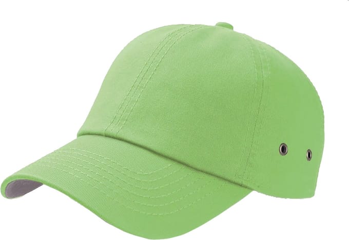 Atlantis Actie 6 Paneel Chino Baseball Cap (Groen)