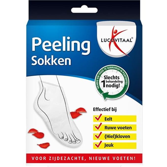 Lucovitaal Peeling sokken 1 Paar