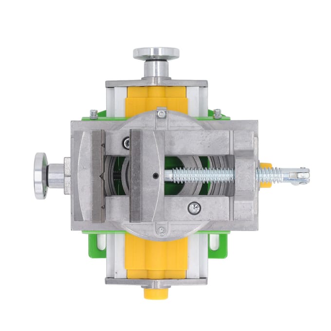 Kruisslede Boorkolomklem 0 tot 77 mm Klembereik Multifunctionele Mini XY Samengestelde Klem voor