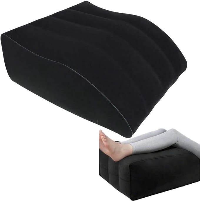 CLVP® Beenkussen Rugslaper - Wigkussen - Beenkussen - Zwart