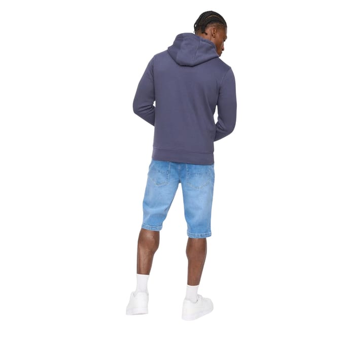 Crosshatch Heren Allmoor Thru Volledige Rits Hoodie (Navy)
