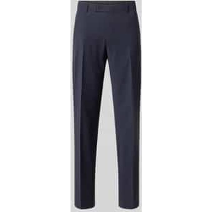 pantalon van scheerwolmix met persplooien