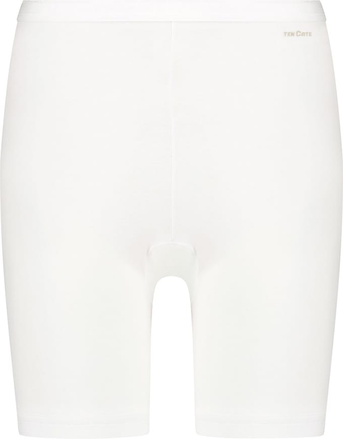 Ten Cate Basics organic cotton stretch long shorts wit 2-pack voor Dames | Maat S