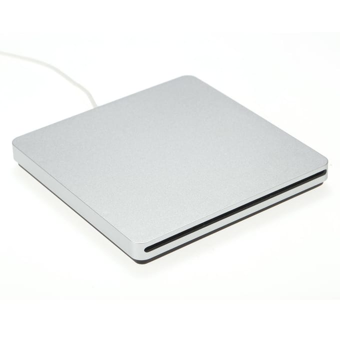 USB 2.0 draagbare ultradunne externe dvd-rom-speler-stationlezer vervanging voor white