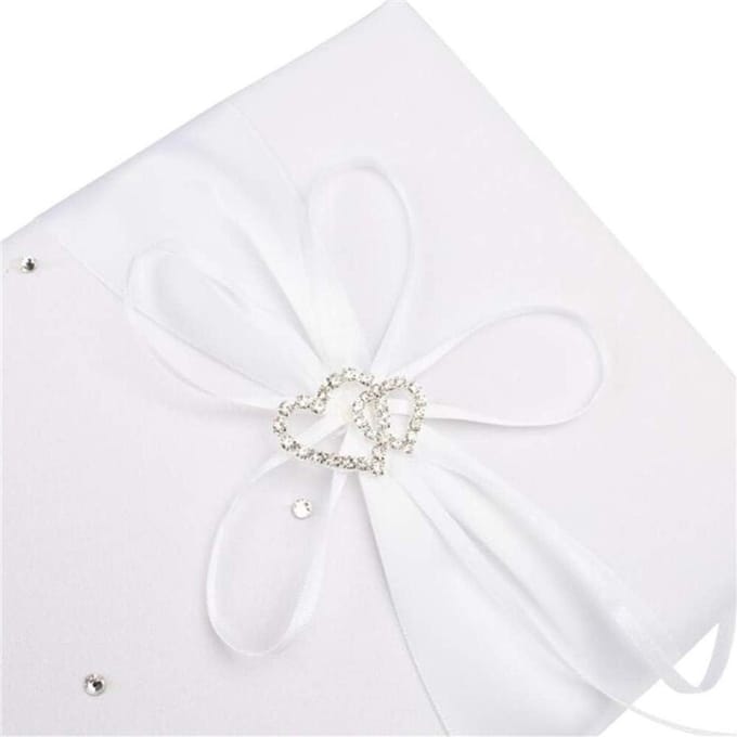 Bruiloft Set - Ceremonie Accessoires - Bruiloft Versieren - Strass Decoratie - 5 Delig - Wit