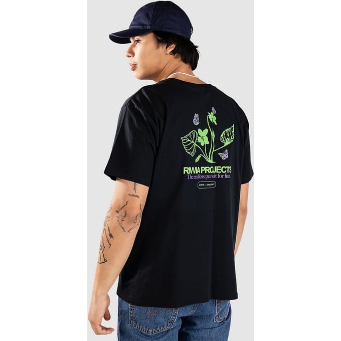 Rivvia Projects Postive Growth T-Shirt zwart