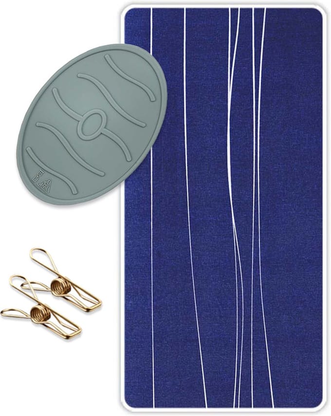 Strijkdeken - Royal Blue - 3-in-1 - Voordeelpakket