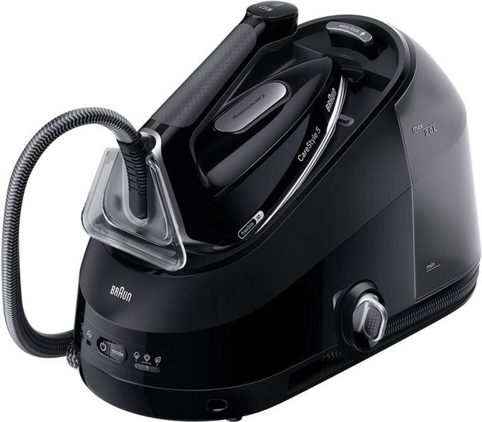 Braun CareStyle 5 IS5249BK - Stoomgenerator - Lichtgewicht Strijkijzer - Groot Waterreservoir - Zwart