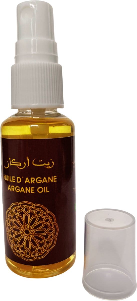 Arganolie puur 30ml - Spray - Uit Marokko - Voor Haar en Gezicht