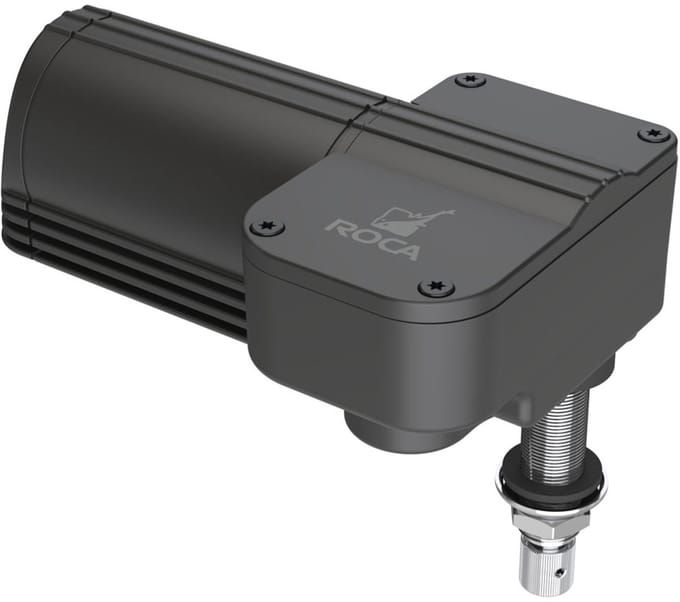 Roca Ruitenwissermotor, W12, 24V, Zwart 42mm wand